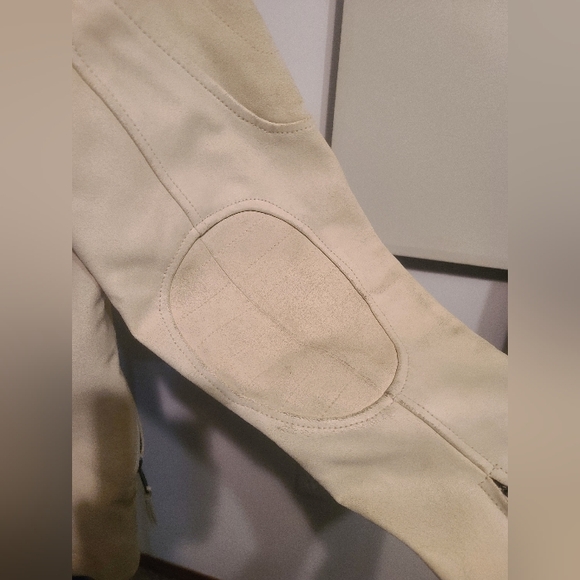 Le Chateau Off-White Leather Jacket - Picture 11 of 12